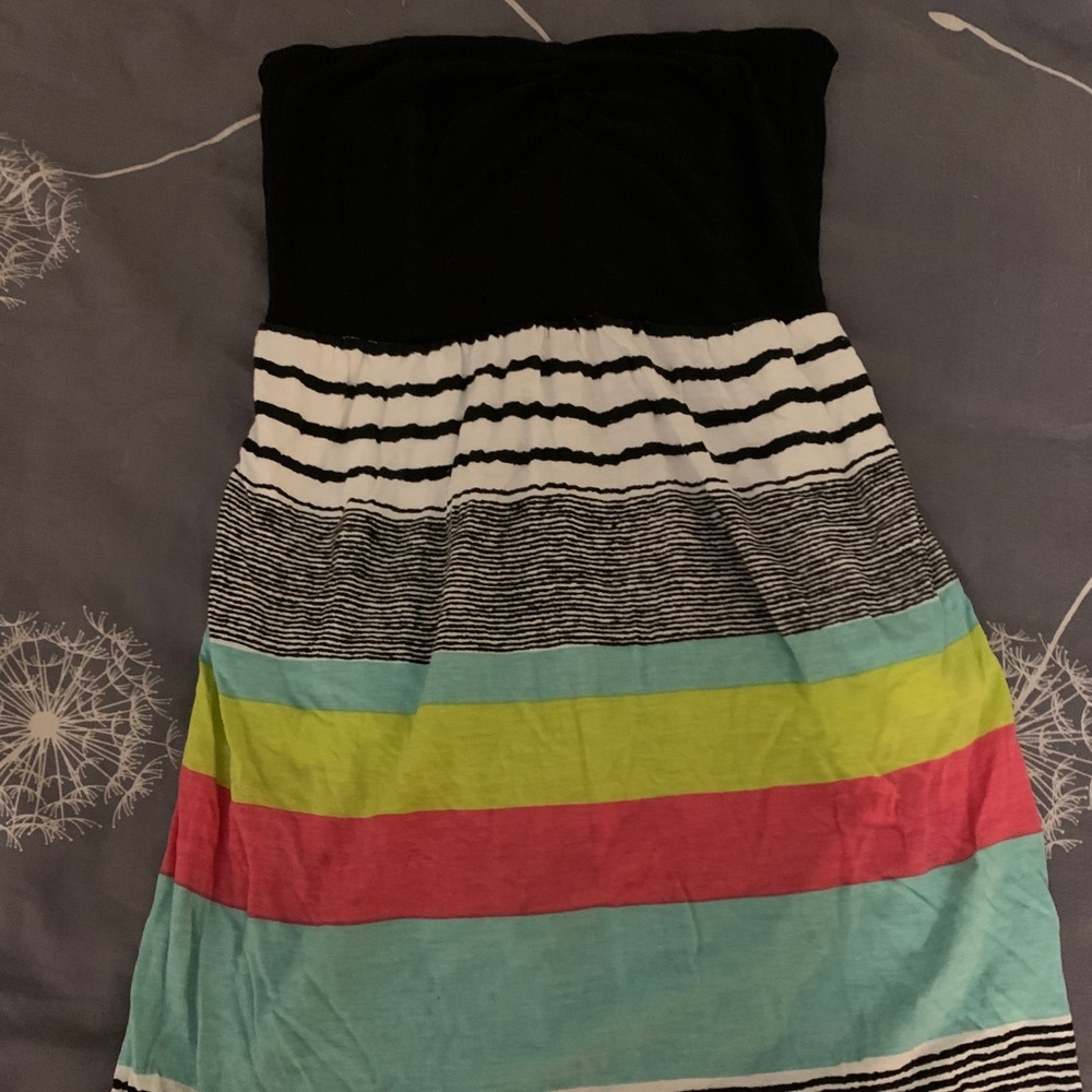 Rip curl strapless dress